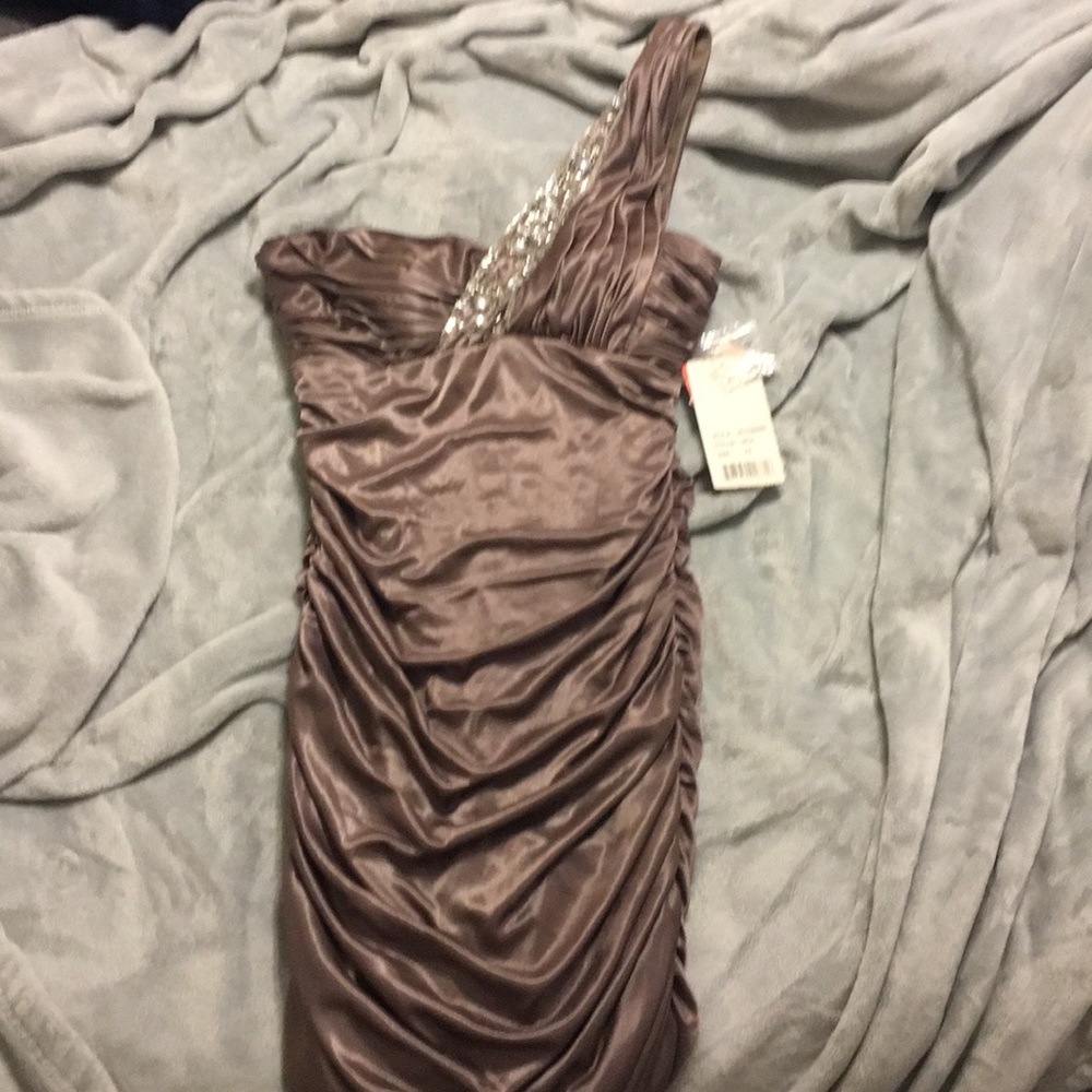 Hailey Logan by Adrianna Papell Satin Dress